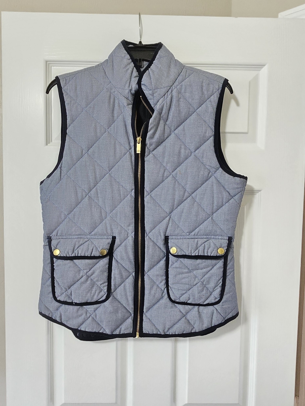 Daniel Cremieux Quilted Vest with Gold Details